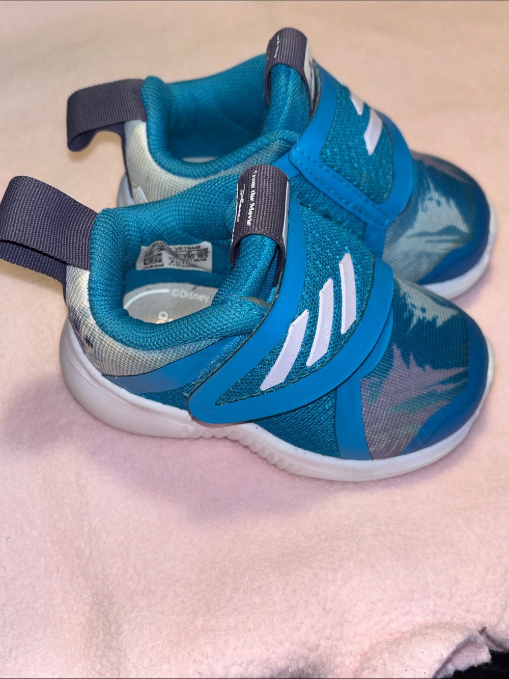 Disney “Frozen” Adidas Toddler/Baby Girl Sneakers